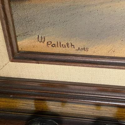 W. Palluth "Country Road" Art