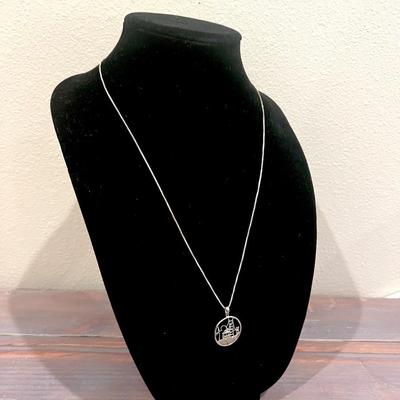 ..925 San Francisco Cityscape Necklace