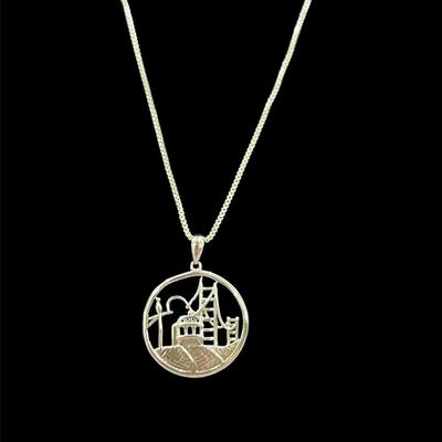 ..925 San Francisco Cityscape Necklace