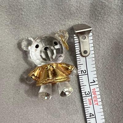 SWAROVSKI Crystal Bear Pendant