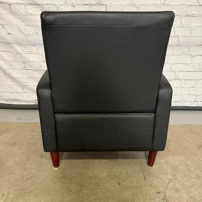 Leather Armchair - Black