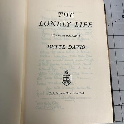 The Lonely Life by Bette Davis