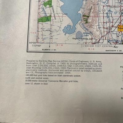 Salt Lake City Map Utah