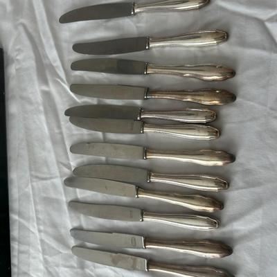 silver knives