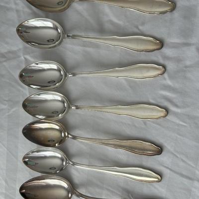 small silver spoons