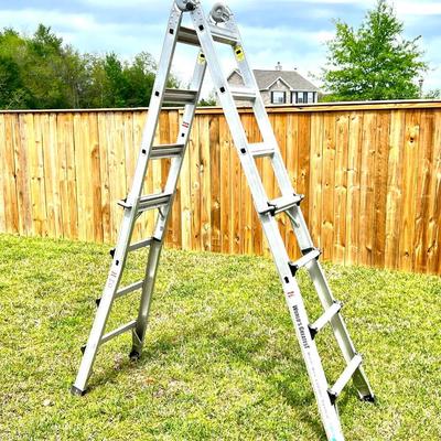 17 Ft. COSCO Folding Extension Ladder or 7 Ft., 8