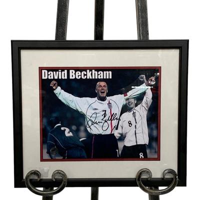 Signed Photograph of DAvid Beckham
