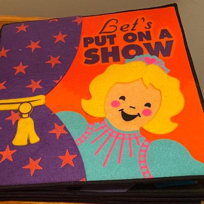 Felt Dolls and Book