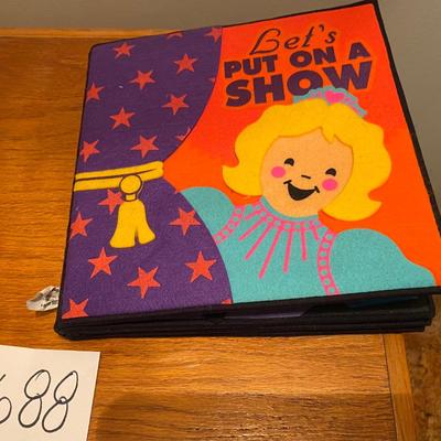 Felt Dolls and Book