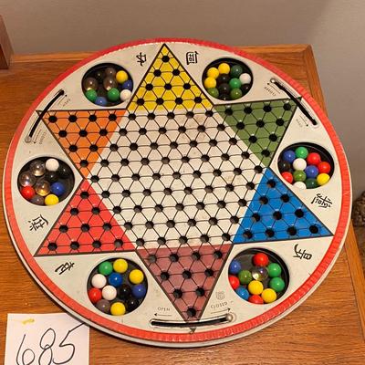 Vintage Chinese Checker Game