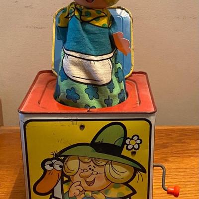 Vintage Mattel Jack in a Box