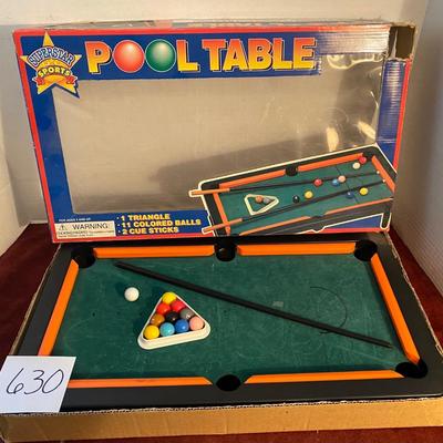 Vintage Pool Game