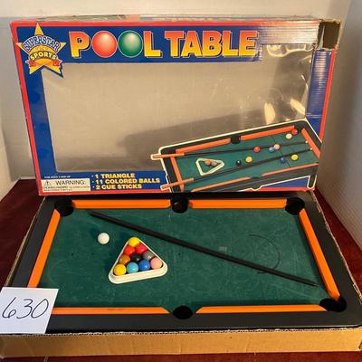 Vintage Pool Game