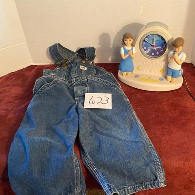 Little Overalls and Clock