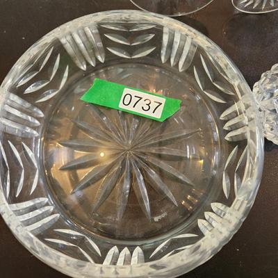 Lot of 5 Waterford & Galway Crystal Glass