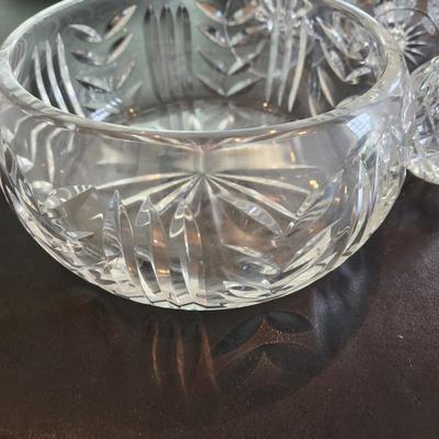Lot of 5 Waterford & Galway Crystal Glass