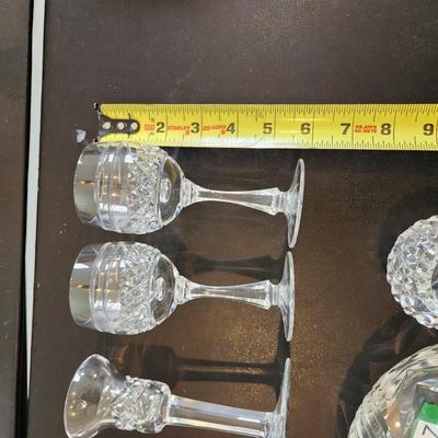 Lot of 5 Waterford & Galway Crystal Glass