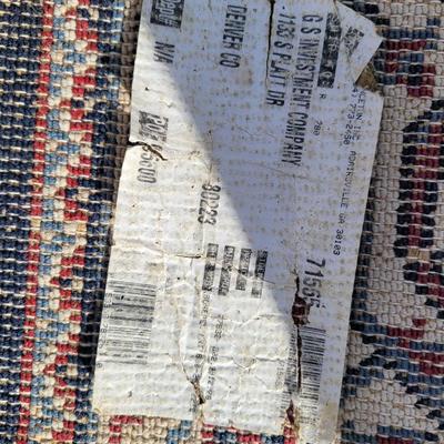 2 Persian styled rugs 1 large 1 smaller