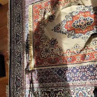 2 Persian styled rugs 1 large 1 smaller