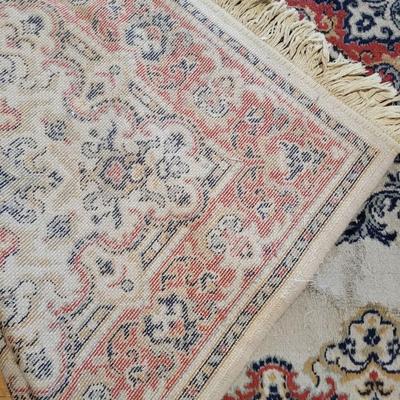 2 Persian styled rugs 1 large 1 smaller
