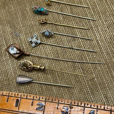 LOT 14 - Antique Hat Pin Lot
