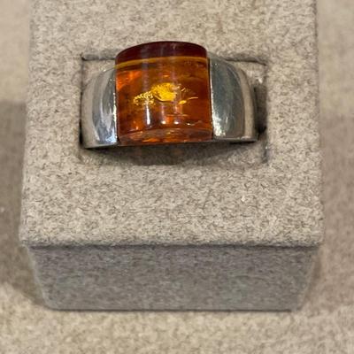 Beautiful Vintage Amber ring