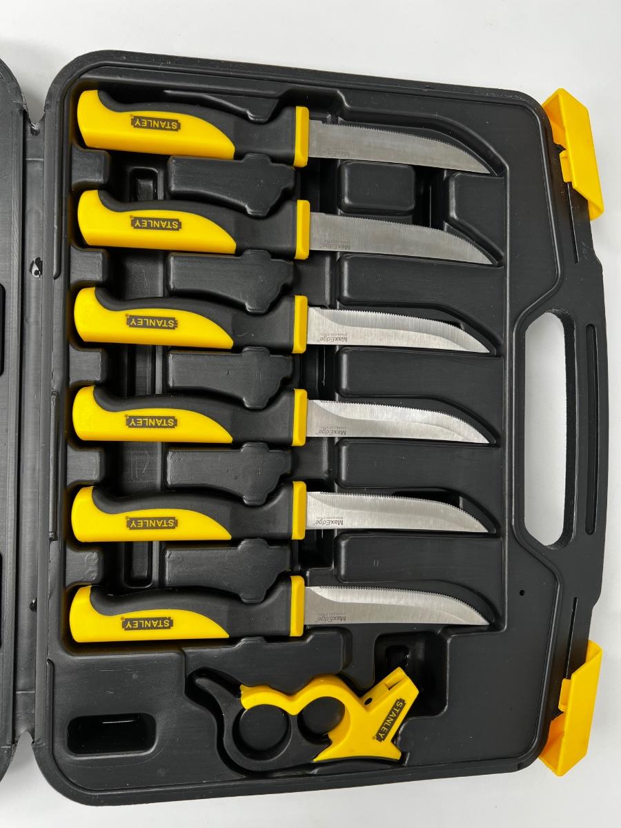 Stanley MaxEdge Stainless Steel Knife Set with Cutting Board