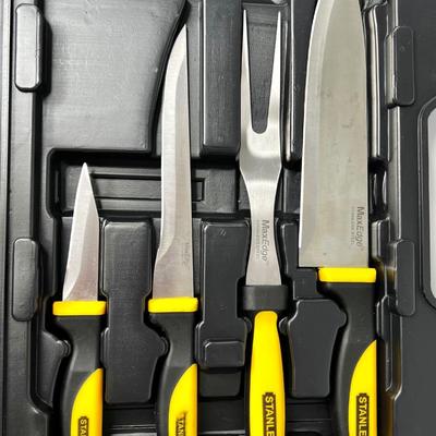 Stanley MaxEdge Stainless Steel Knife Set with Cutting Board