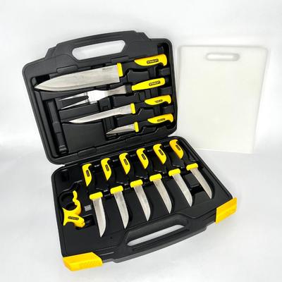 Stanley MaxEdge Stainless Steel Knife Set with Cutting Board