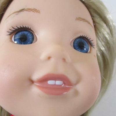 2014 American Girl 18" Red Hair Eyes Green