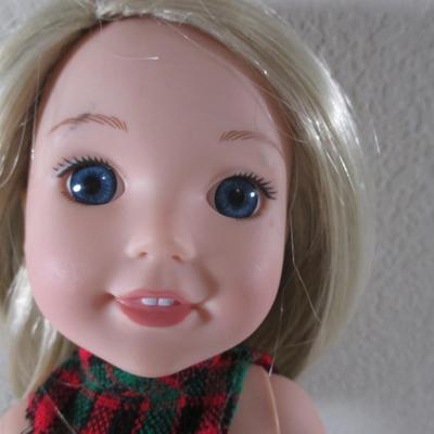 2014 American Girl 18" Red Hair Eyes Green