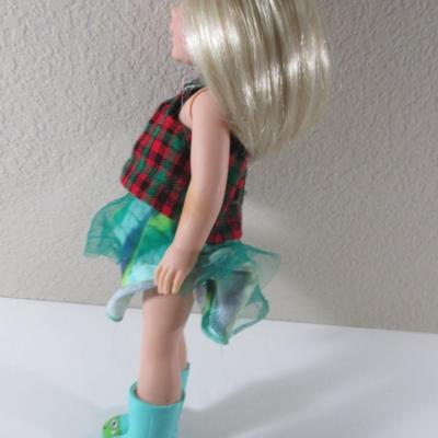 2014 American Girl 18" Red Hair Eyes Green