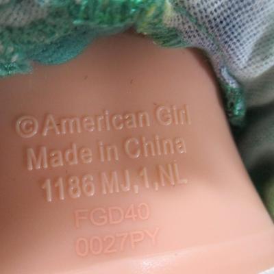 2014 American Girl 18" Red Hair Eyes Green