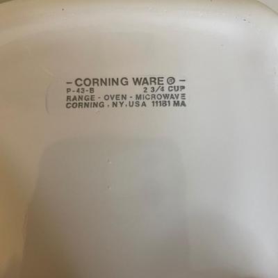 Vintage Cornflower Blue Corning Ware Baking / Casserole Dishes