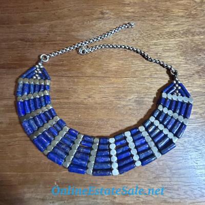 BLUE STONE CHOKER