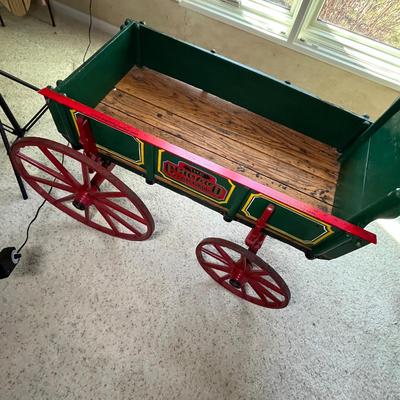 Antique restored wagon