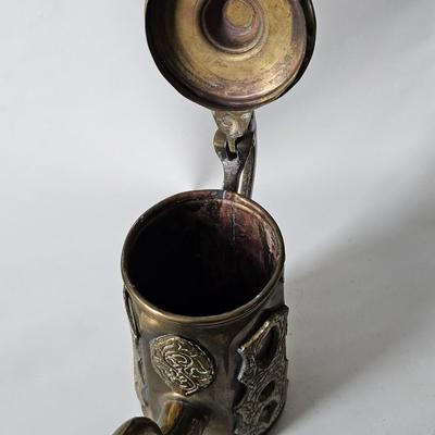 Brass Antique Ewer - Dallah Lbrik Ewer Coffee Tea Pot