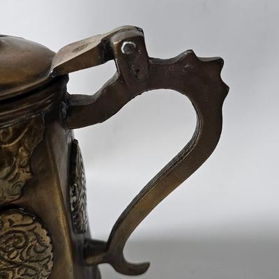 Brass Antique Ewer - Dallah Lbrik Ewer Coffee Tea Pot