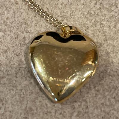 14k Gold Filled heart locket