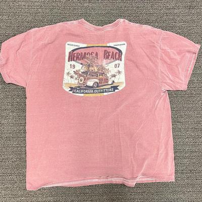 Vintage Hermosa Beach T-shirt, size 2XL