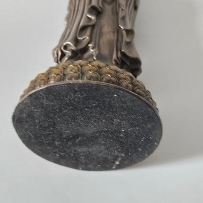 New Bodhisattva Three Sided Kuan Yin Buddha Goddess Love Mercy Compassion Figurine