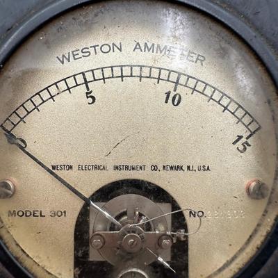 Vintage Amperes Volt Meter Lot