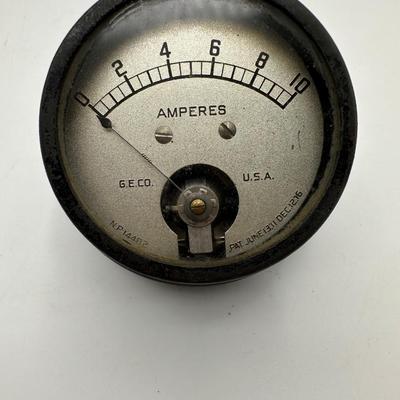 Vintage Amperes Volt Meter Lot