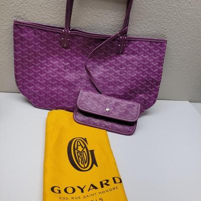 Goyard 233 Rue Saint Honore with pouch and Dust Cover