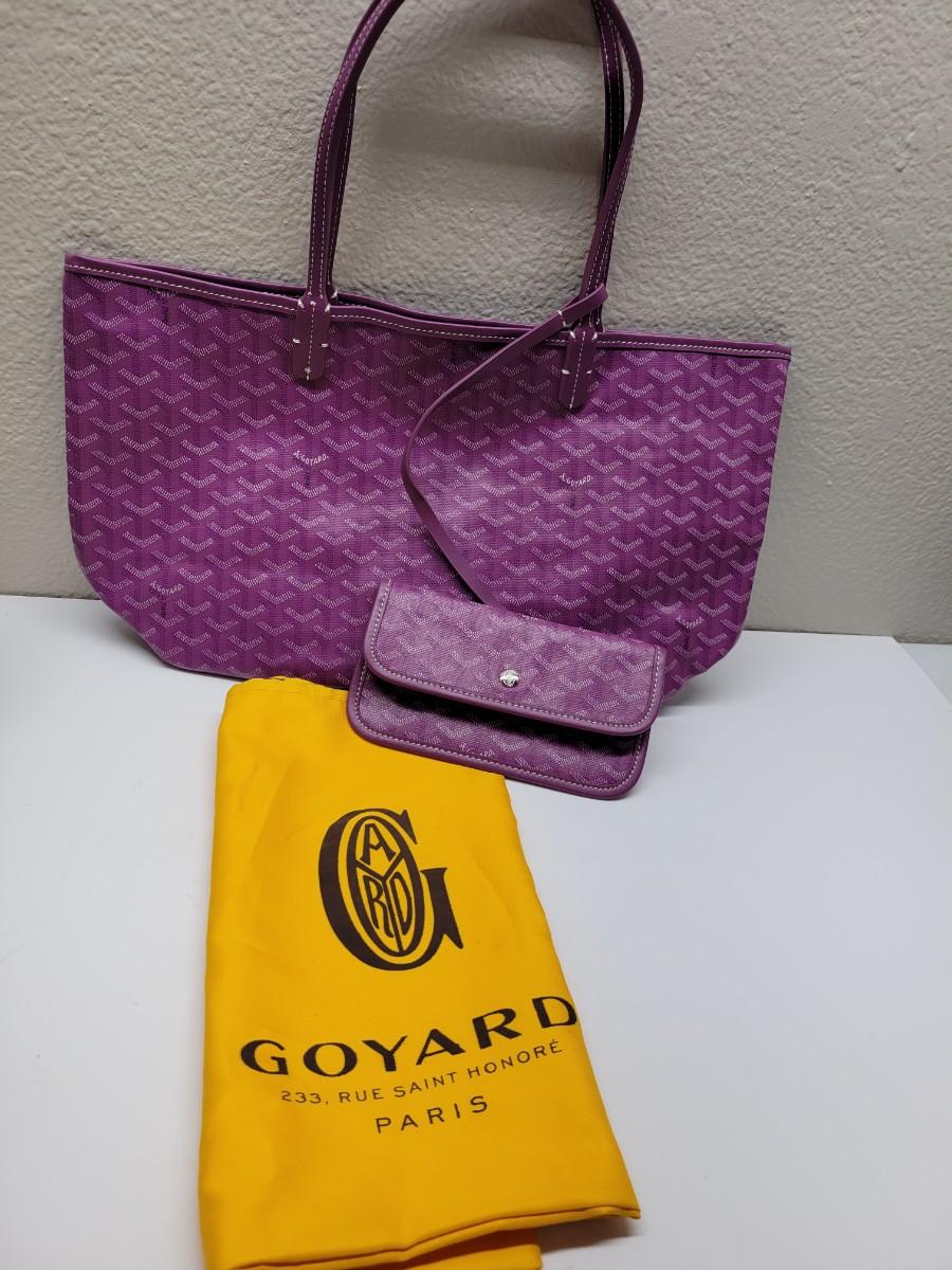 Goyard 233 Rue Saint Honore with pouch and Dust Cover | EstateSales.org