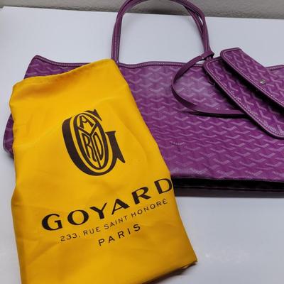 Goyard 233 Rue Saint Honore with pouch and Dust Cover