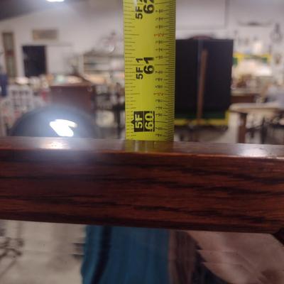 Vintage Solid Wood Three Drawer Dresser with Mirror