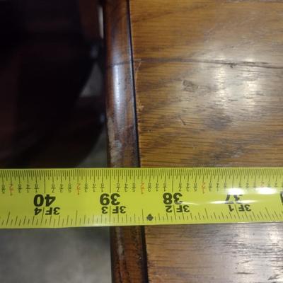 Vintage Solid Wood Three Drawer Dresser with Mirror