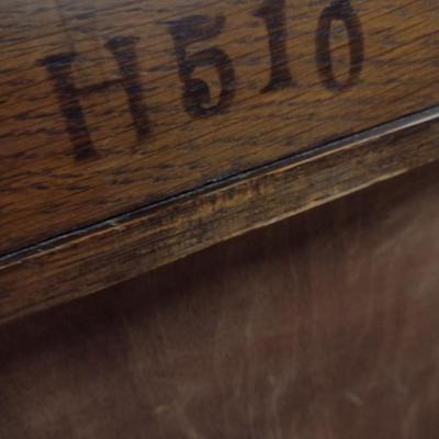 Vintage Solid Wood Three Drawer Dresser with Mirror