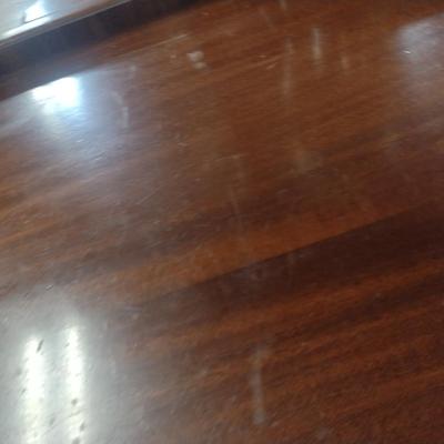 Vintage Solid Wood Bow Front Buffet/Sideboard